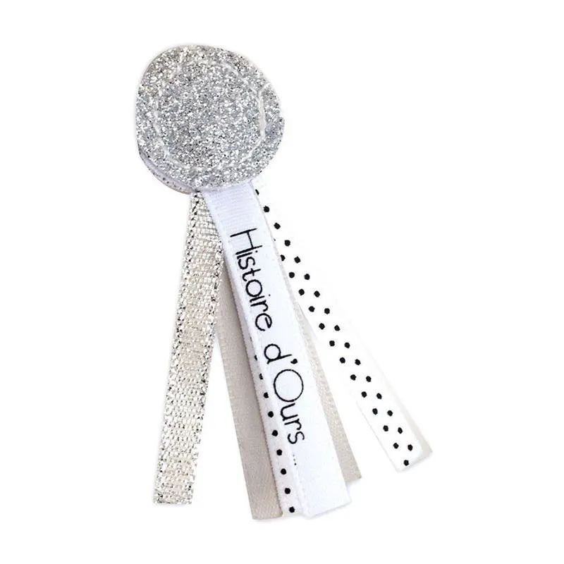 Peluche Charms Ours Blanc - 40cm-3