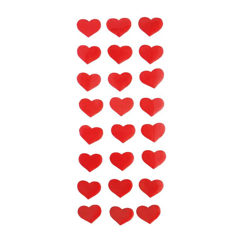 Stickers Cœurs & Paillettes - 144pcs-1