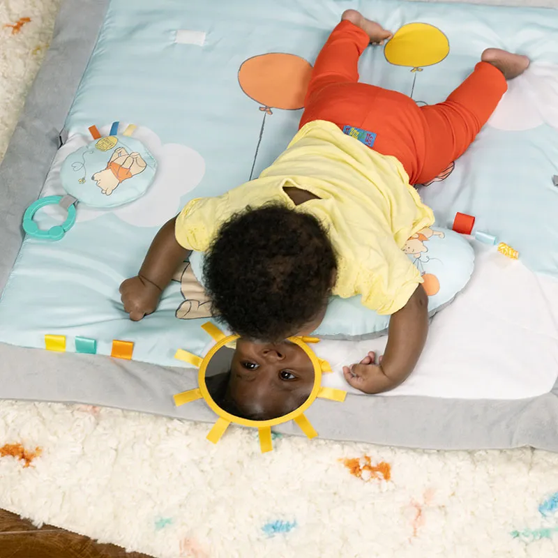 Tapis d'éveil avec arche en bois Winnie l'ourson - 0m+-4