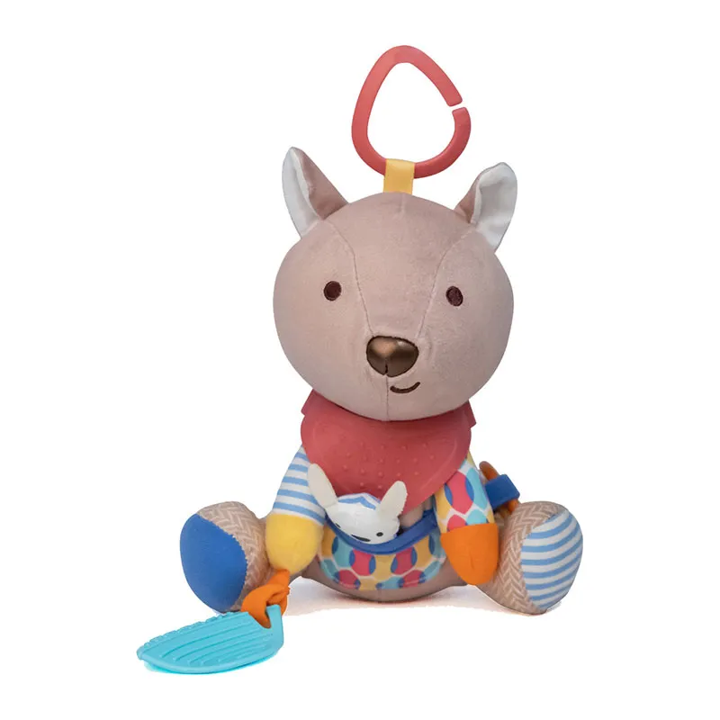 Peluche d'activités Kangourou - 0m+-0