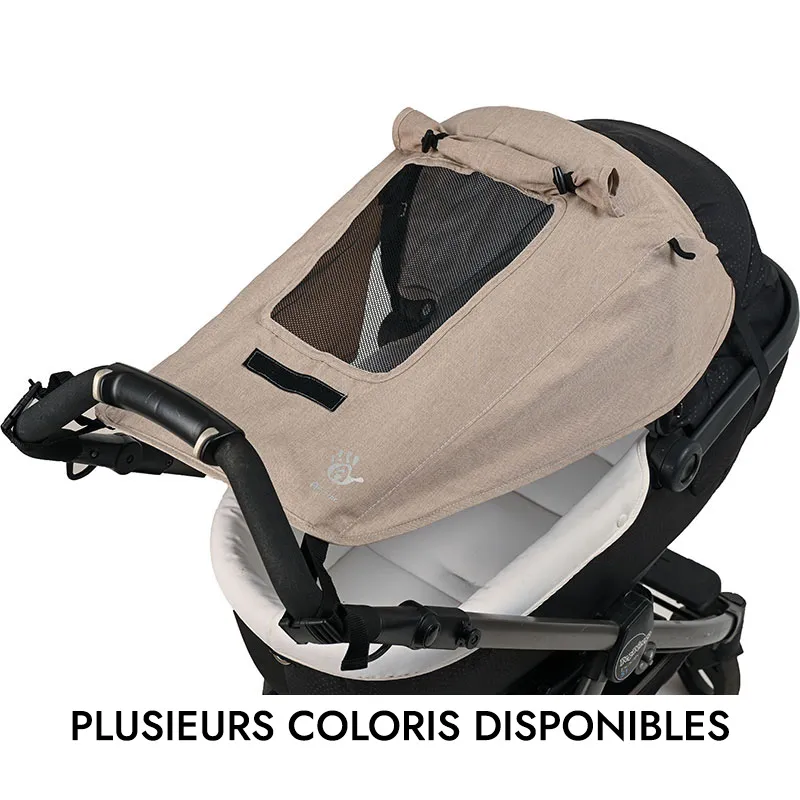 Auvent universel poussette anti-UV Deluxe  - 67x50cm-2