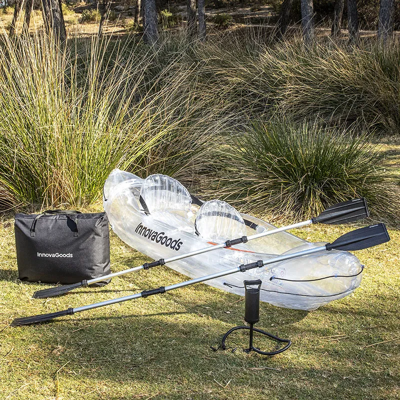 Kayak gonflable 2 places + Accessoires - 312cm-2