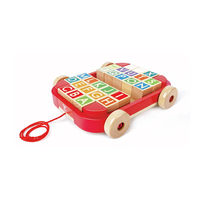 Chariot à tirer + Cubes - 24m+-0