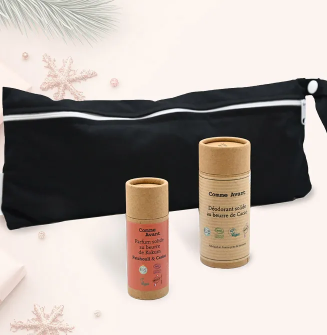 Coffret Le kit qui cocotte Parfum et déo solide Bio - 3pcs-0
