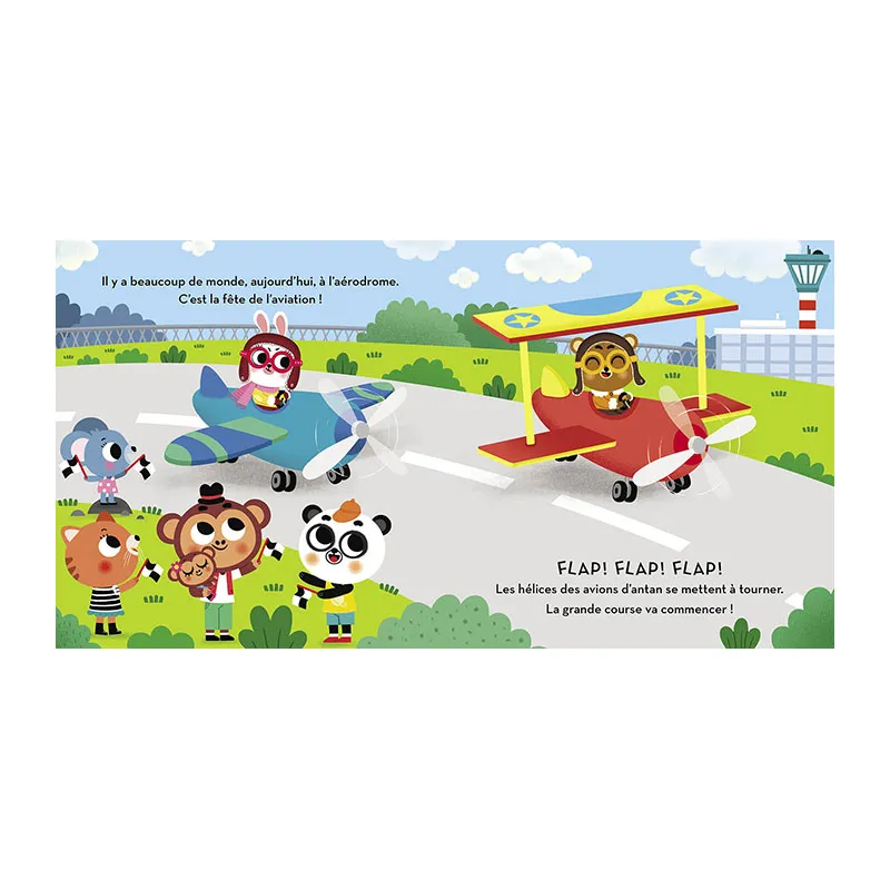 Mon coffret d'aviation Livre + Puzzle + Jouet en bois - 36m+-2