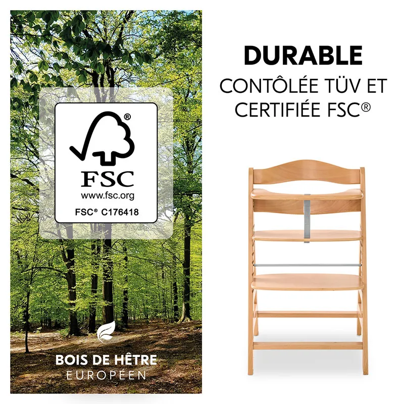 Chaise-haute Alpha+ + Transat Alpha Bouncer 2en1 + Tablette + Coussin Deluxe Espace - 0m+-3