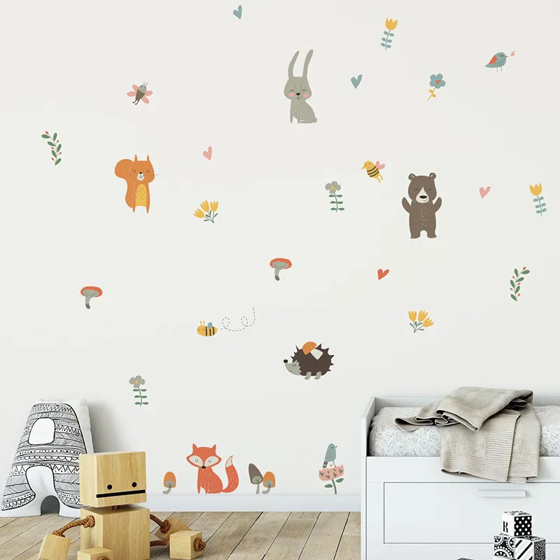 Stickers - Animaux de la forêt funny-0