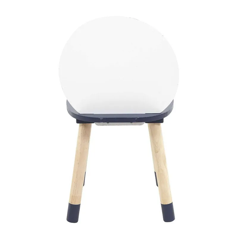 Chaise Madame Heureux Bleu - 52x28x28cm-4