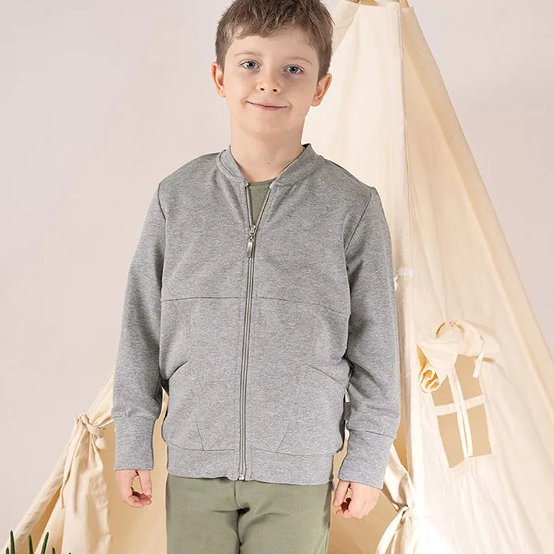 Bomber Basic - Gris-0