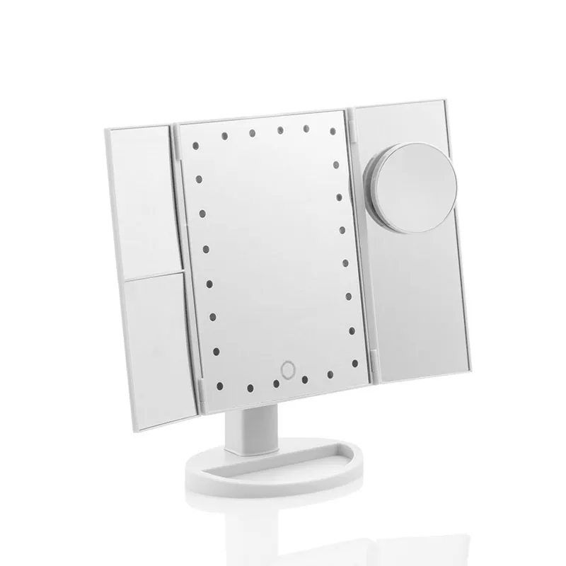 Miroir grossissant LED 4en1 - 18x29x12cm-5