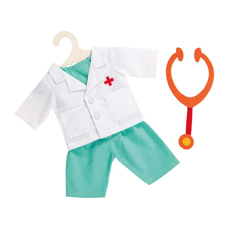 Déguisement de Docteur - Poupée 35-45cm-0