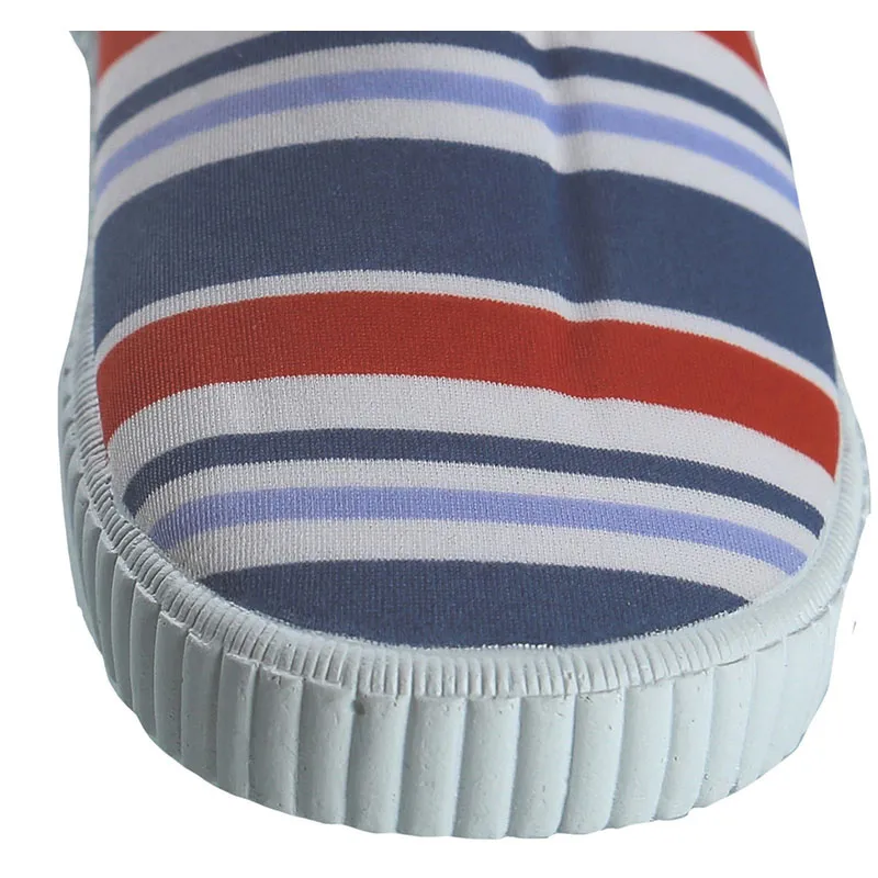 Chaussures de bain Rayures - Bleu/Orange/Blanc-2