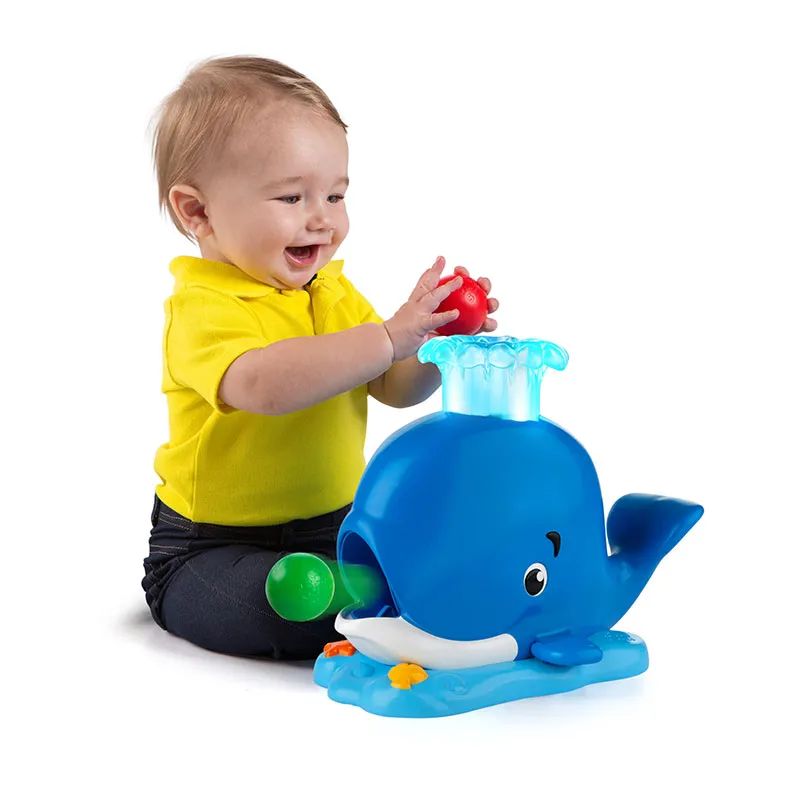 Jeu de balles interactif Silly la baleine - 6m+-1