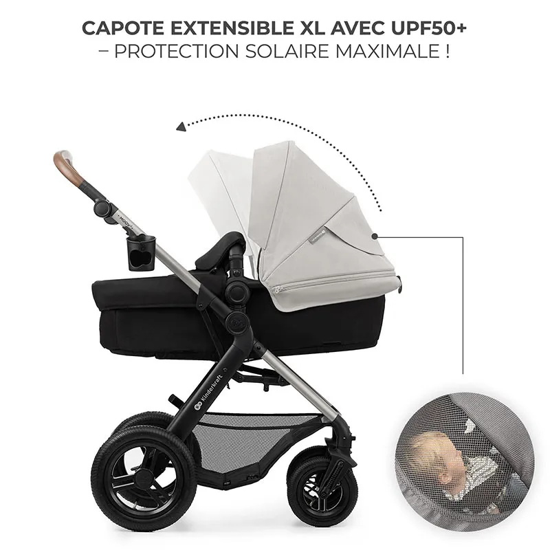 Poussette Moov 2 Air 3en1 Gris - 0m+-14