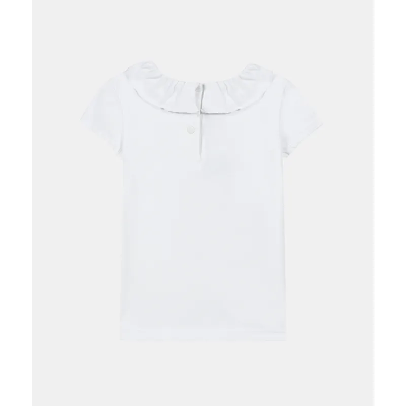 T-shirt MC Fille - Blanc-1