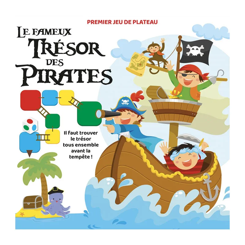 Jeu nomade Le fameux trésor des pirates - 4+-0