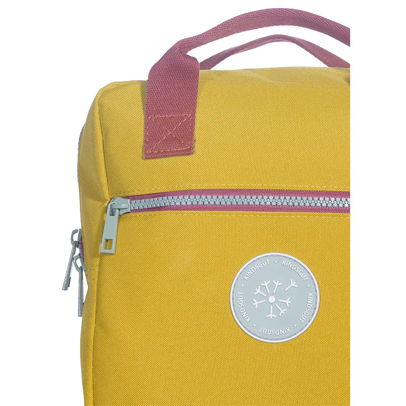 Sac à dos pour enfants Mini Moutarde - 24x32x12cm-4