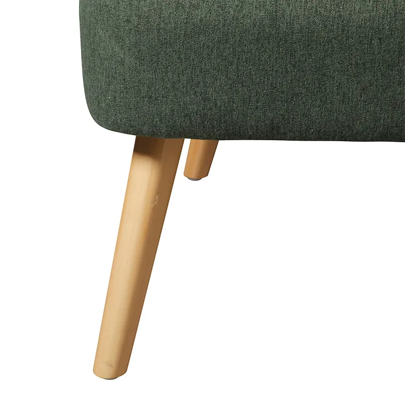 Fauteuil Naova bouclette Cèdre - 78x72x71cm-3