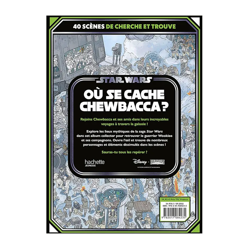 Où se cache Chewbacca ? L'album collector - 5+-1