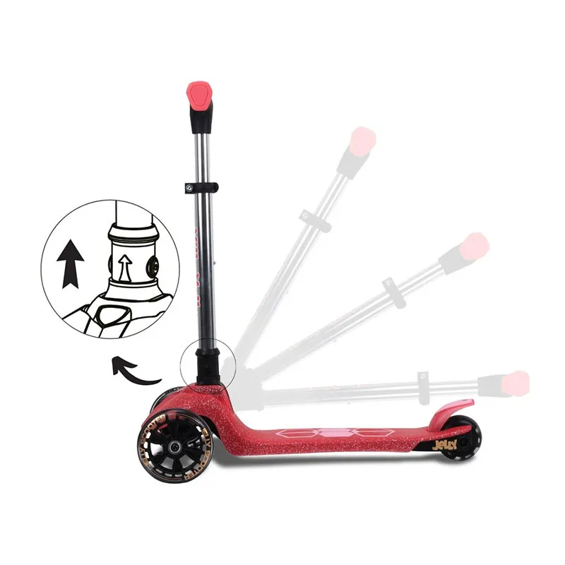 Trotinette 3 roues Scooter Jelly Rose - 18m+-9
