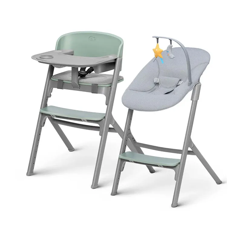 Chaise haute Livy & Calmee Vert - 6m+-0