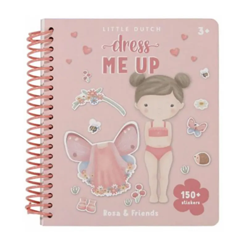 Livre Habille ton personnage Rosa & Friends - 36m+-0