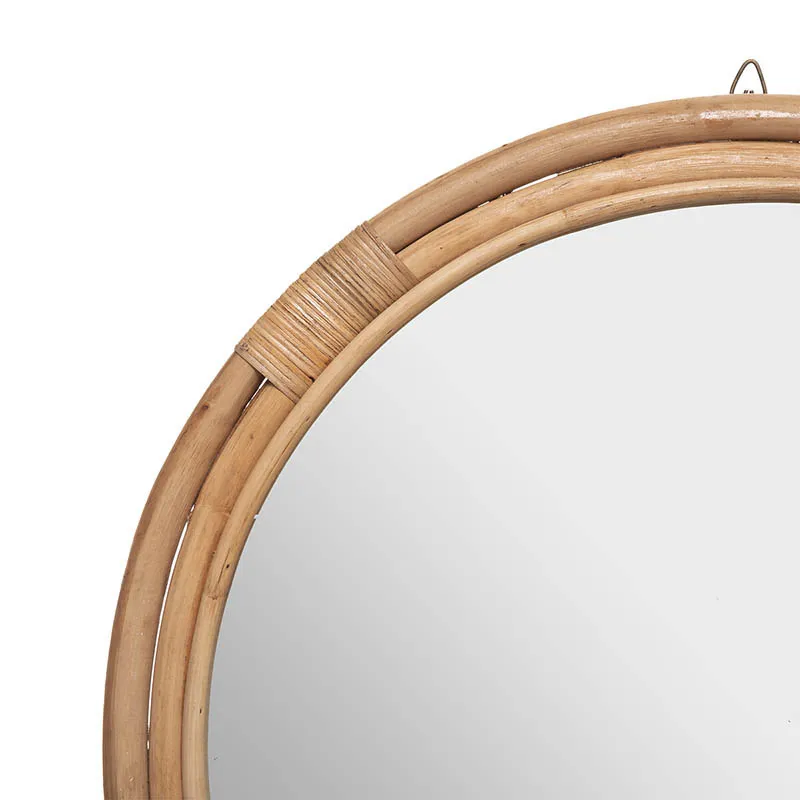 Miroir mural Rotin - ø60cm-2