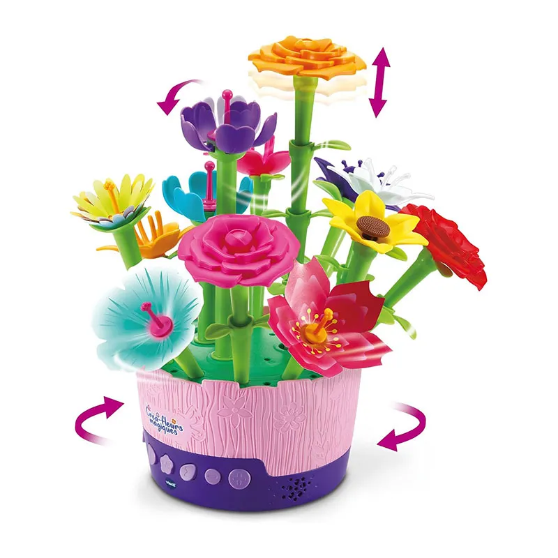 kit créatif Créa-fleurs magiques - 4+-4