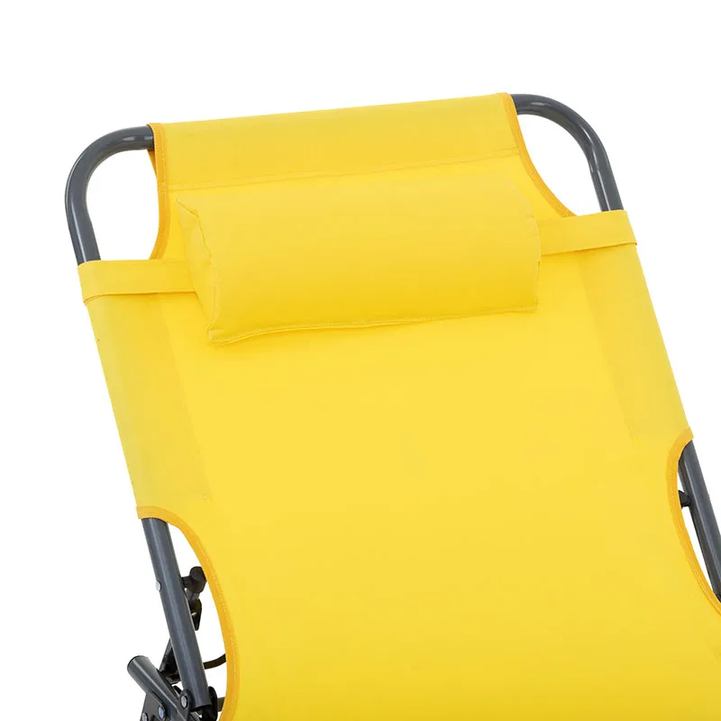 Bain de soleil Jaune - 173x55,5x27cm-1