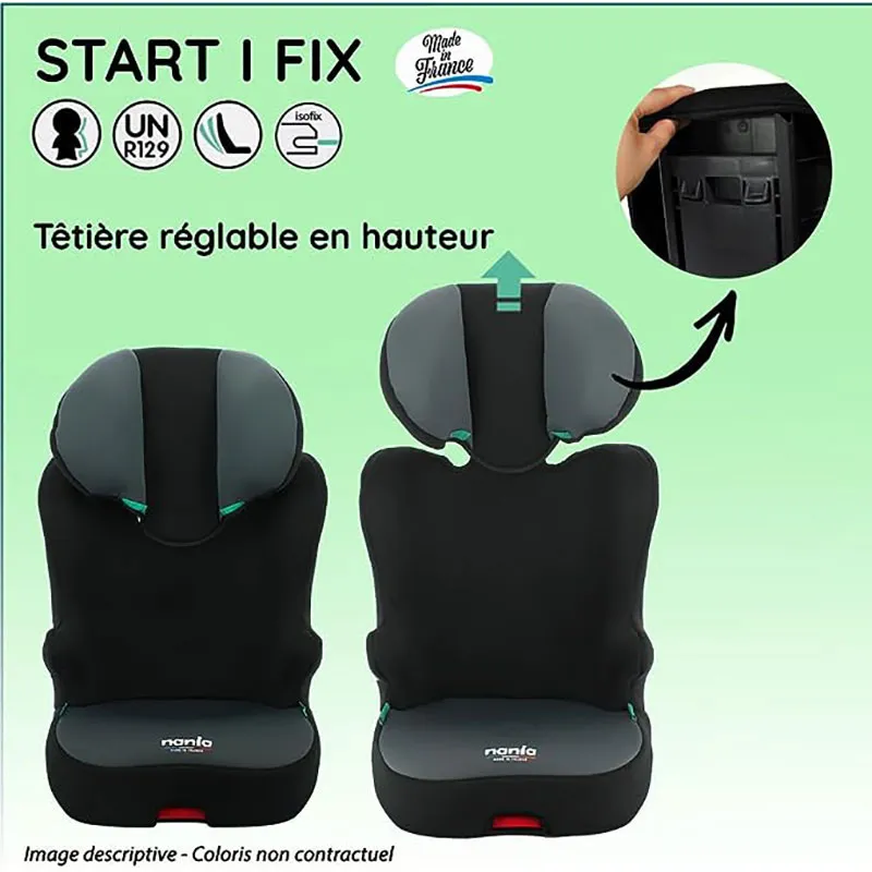 Siège auto I-Size/Isofix Start Fix 106 à 140cm - Koala-5