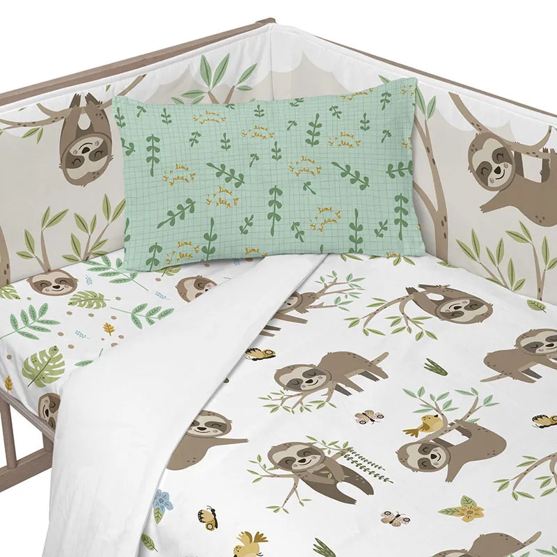 Tour de lit Happy Paresseux - 210x40cm-3
