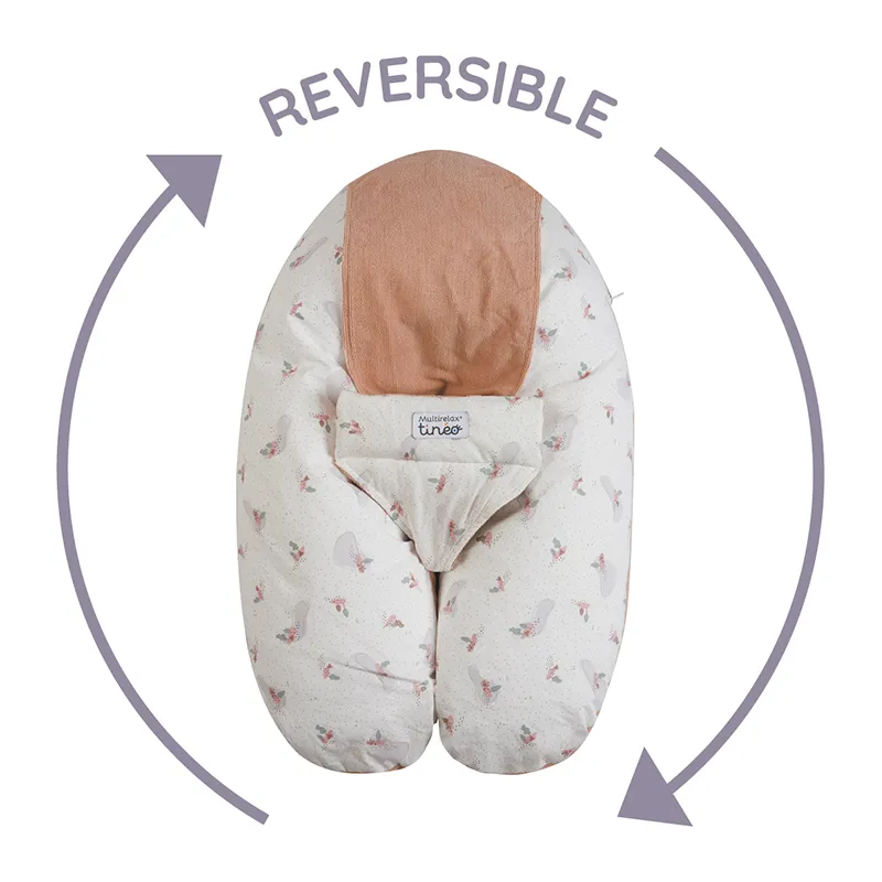 Coussin de maternité 3en1 Pêche - 78x44x150cm-10