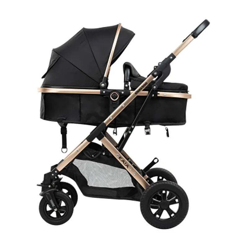 Poussette transformable 3en1 Kaia Noir - 0m+-8