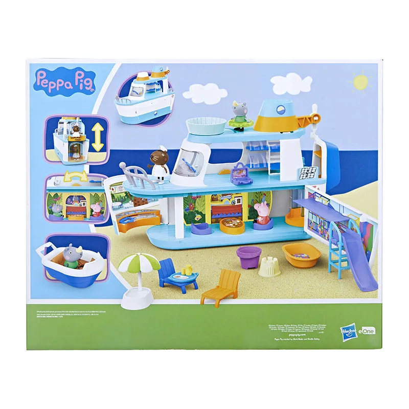Bateau de croisière & 3 Figurines Peppa Pig - 36m+-9
