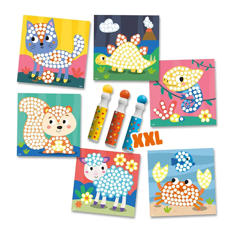 Kit créa. Cartes d'activité & Marqueur à point - 36m+-1