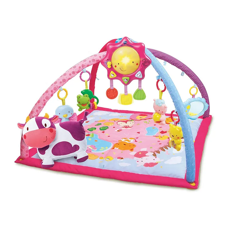 Lumi tapis des P'tits copains Rose - 0m+-0