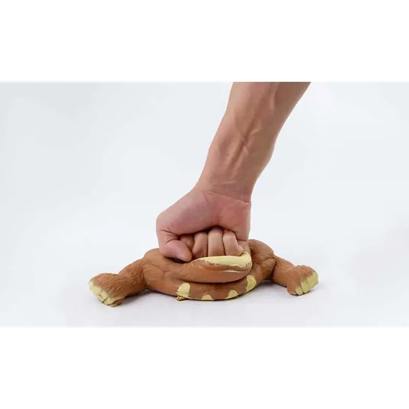 Gorille élastique anti-stress Marron - 3+-5