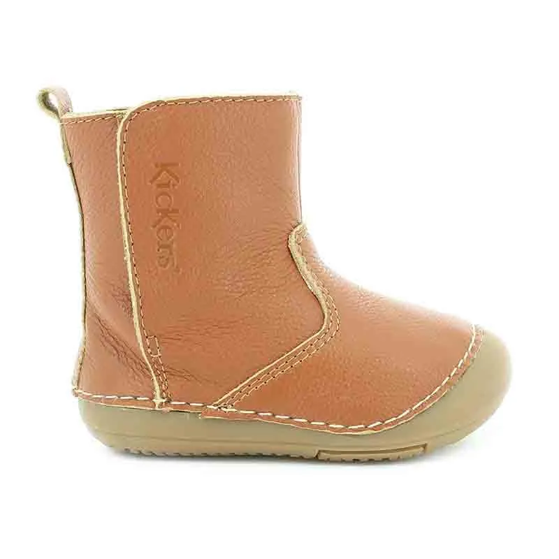Bottines Socool - Camel-0