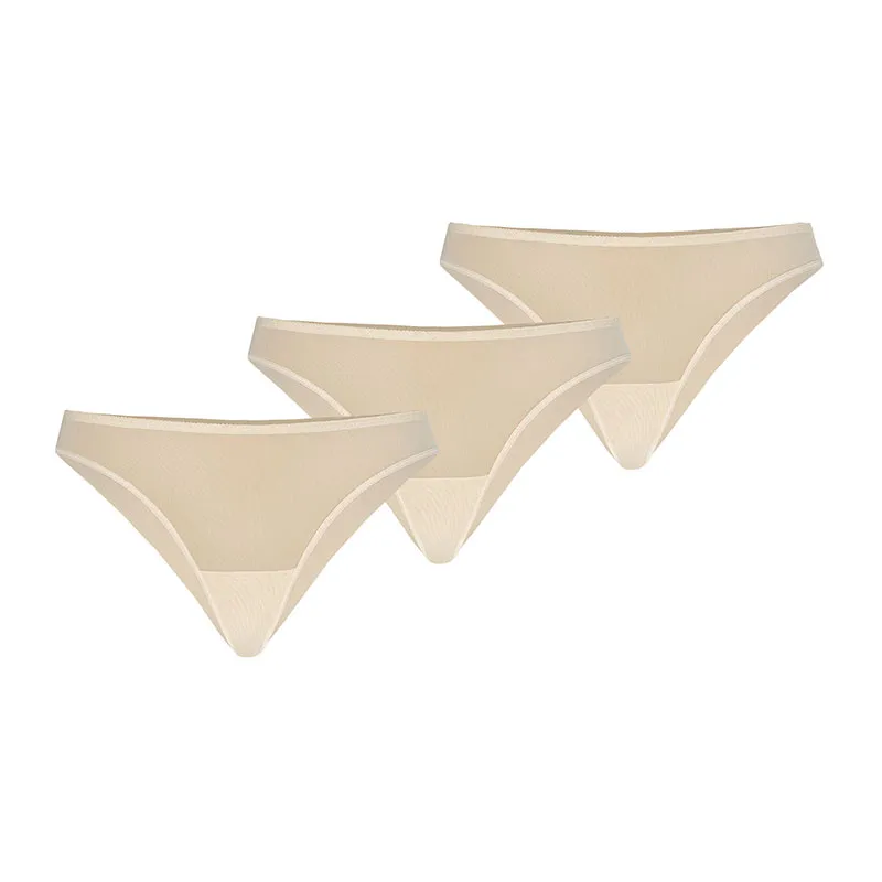 3 Culottes brésiliennes Tati - Beige-0