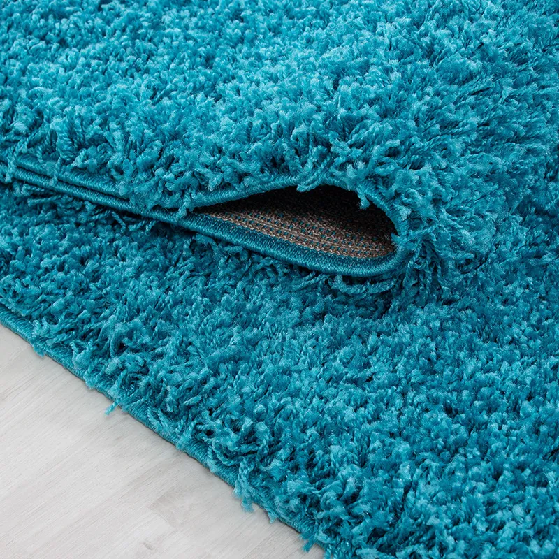 Tapis rond Life Turquoise - Plusieurs dim. dispos-2