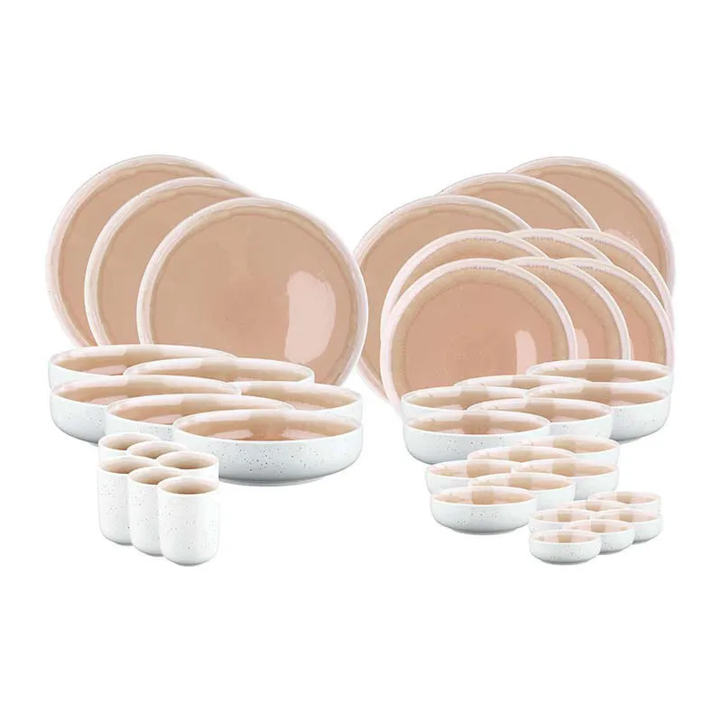 Service complet Oxygen Rose poudré - 42pcs-1