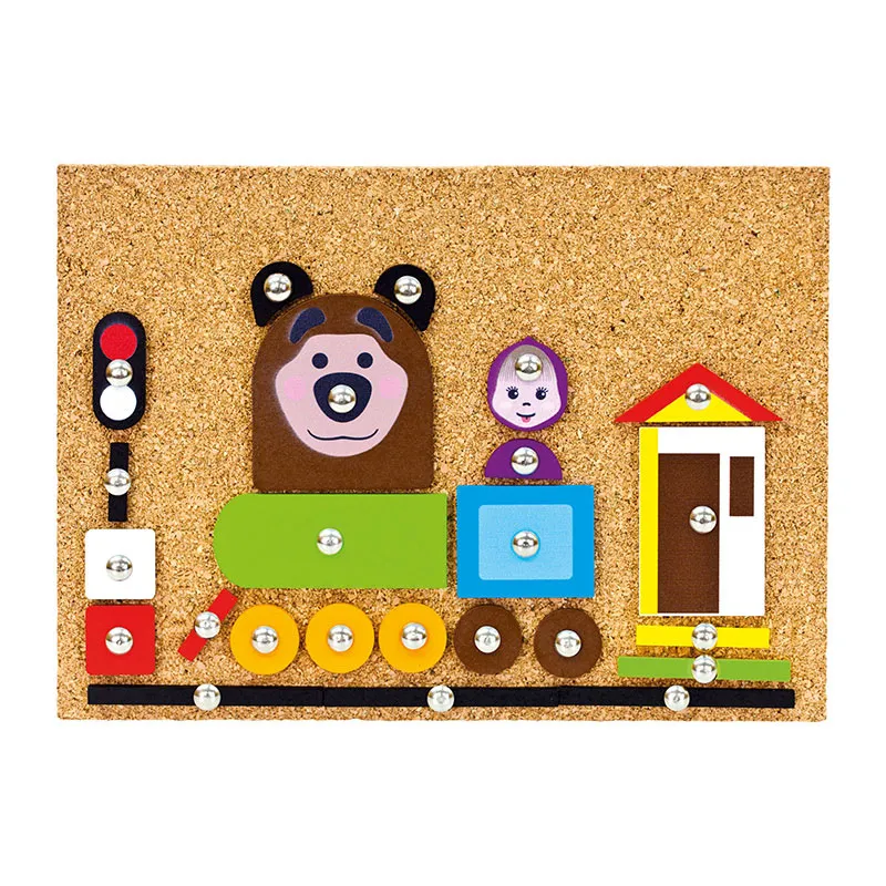 Jeu de clous Masha & Michka 206pcs - 36m+-7