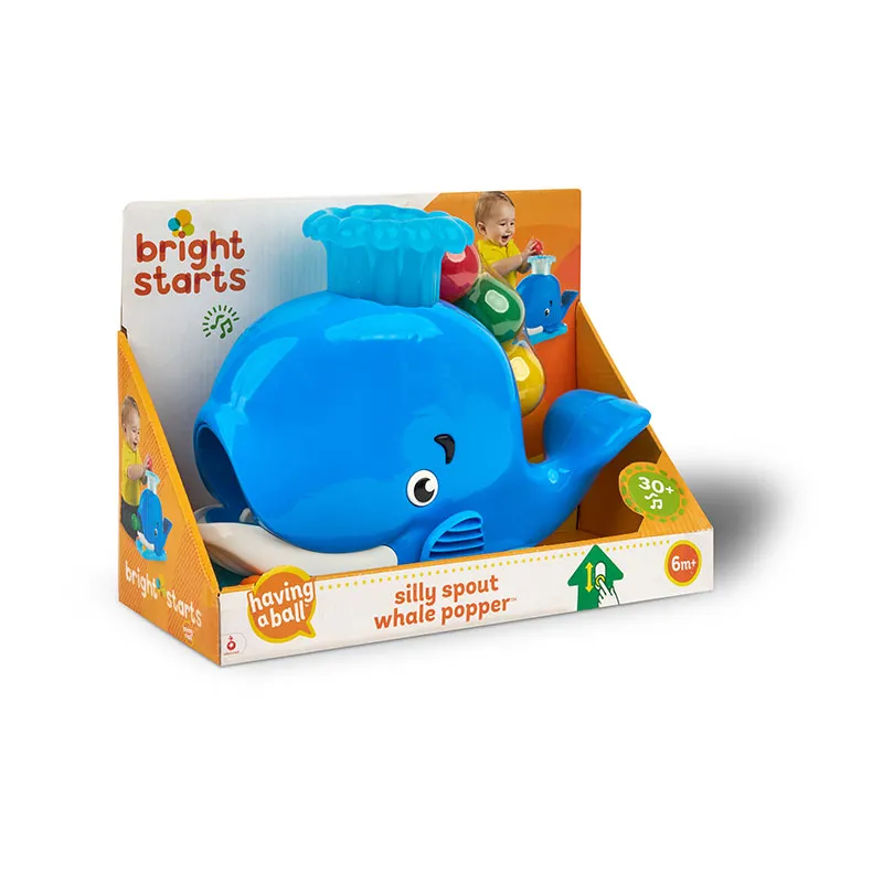 Jeu de balles interactif Silly la baleine - 6m+-3