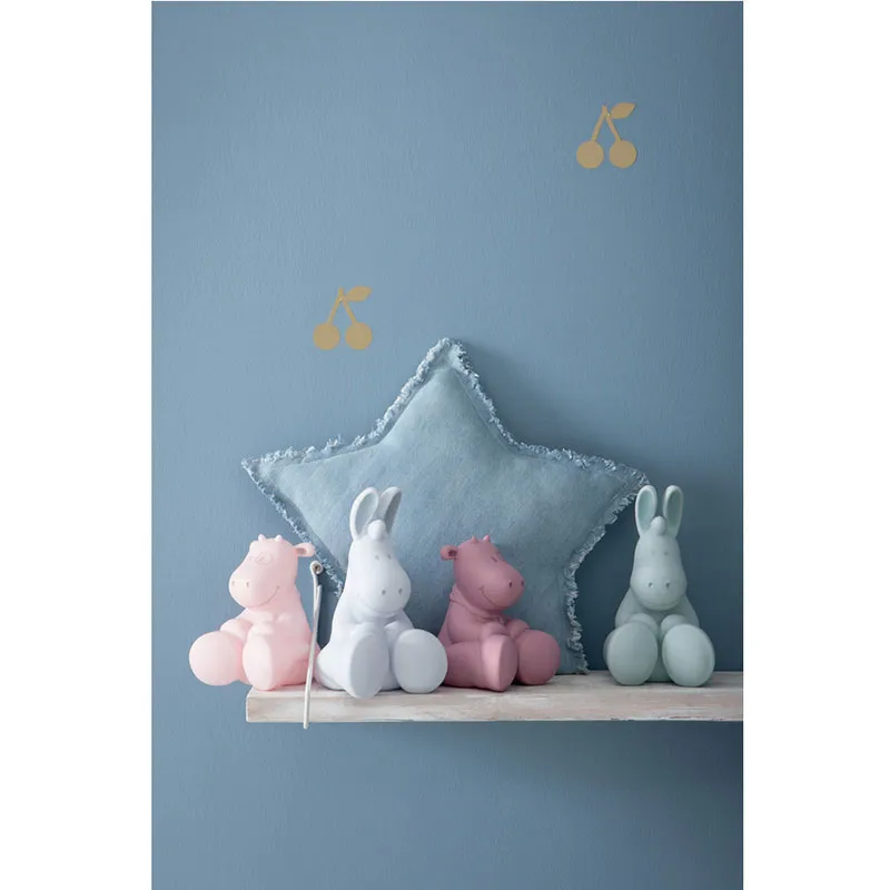 Veilleuse M&M Rose clair - 11,7x11,3x15cm-4