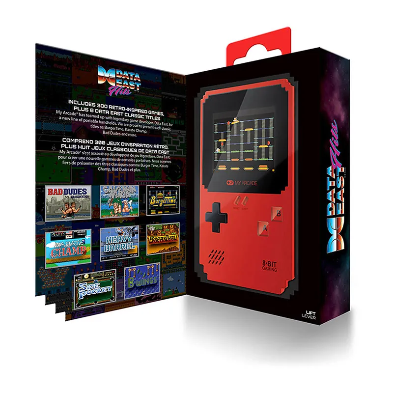Mini console retro Data East - 6+-8