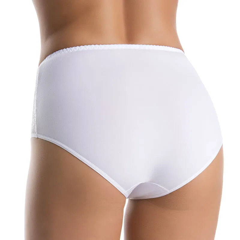 3 Culottes taille haute Loren - Noir/Blanc/Rouge-6