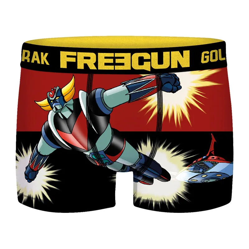 3 Boxers Homme Goldorak - Rouge-4