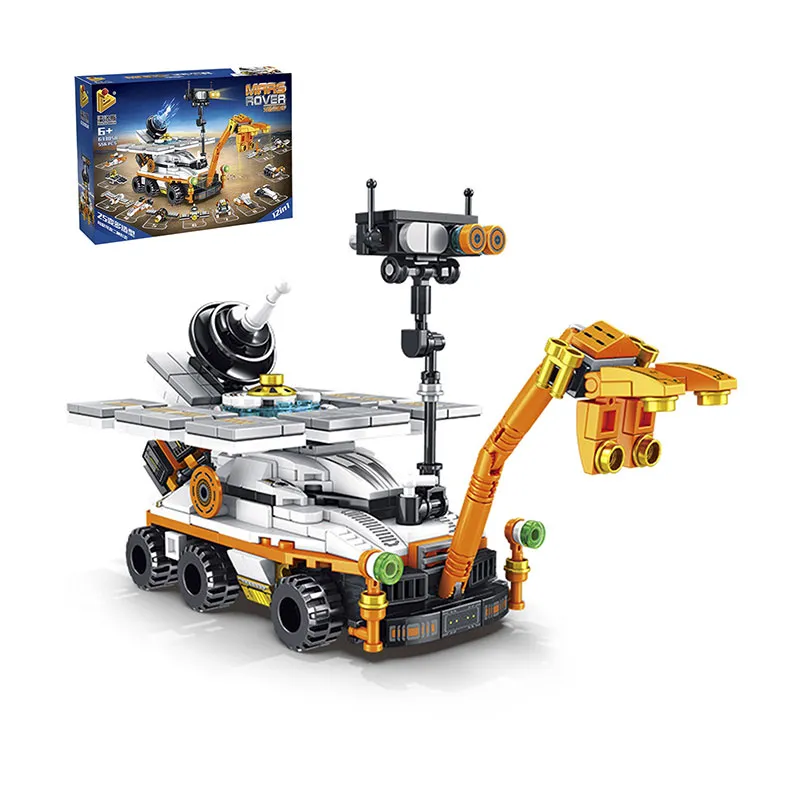 Robot Mars rover 12en1 556pcs - 6+-4