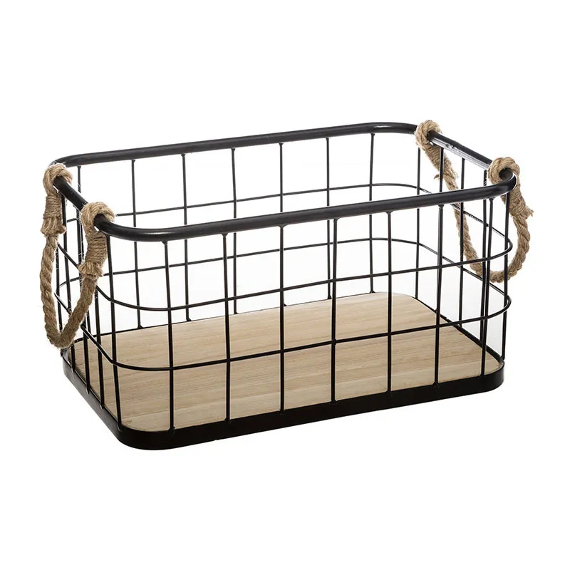 Caisses en bois Austin Noir - 3pcs-3