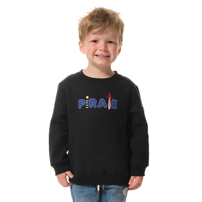 Sweat Col rond Enfant - Marine-0